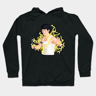 Bruce Lee Silhouette Hoodie